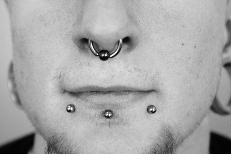 Multiple piercings