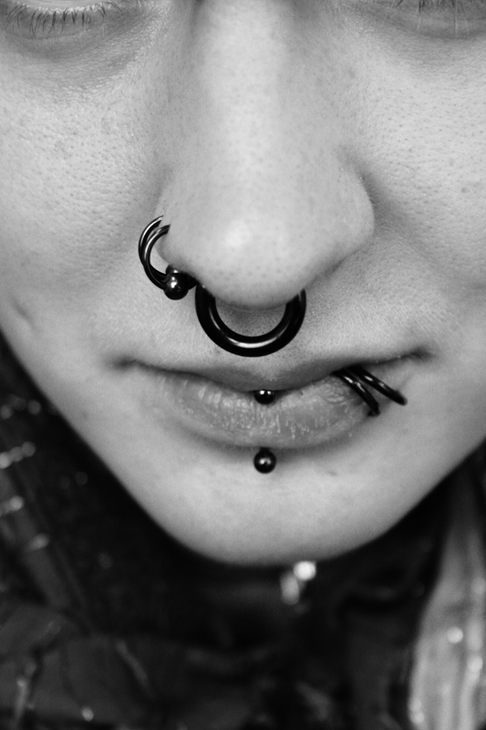Multiple piercings