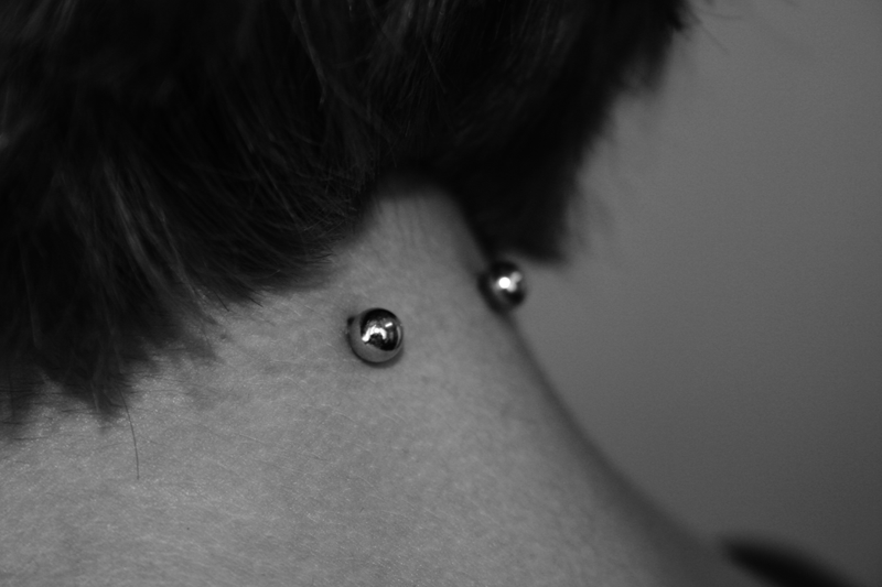 Surface piercing